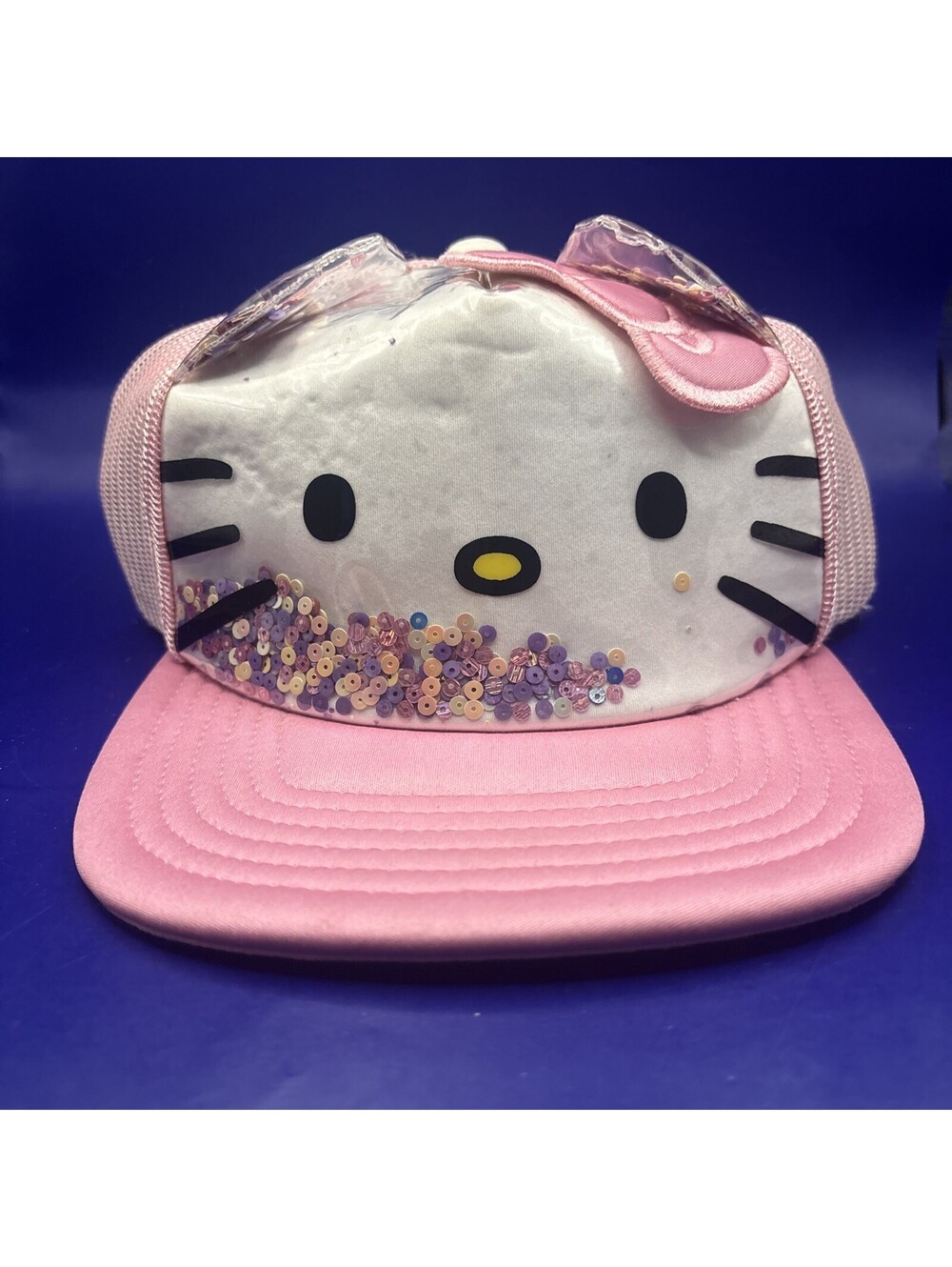Sanrio HELLO KITTY Confetti Ears Adjustable Snapback HAT Concept One NWT